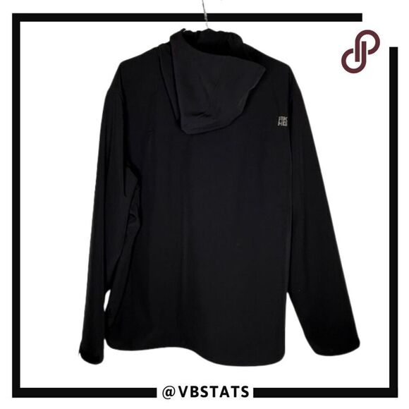 Duluth Men's Alaskan Hard Gear Free Clime Soft Shell Hooded Jacket Black Size 3X - Picture 2 of 7